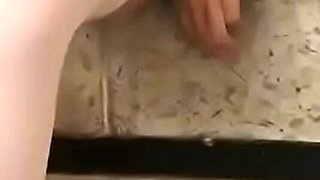 Hot Mexican Teen Fucks on Stairs - Public Sex & Huge Cumshot - Amateur Homemade