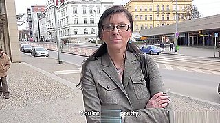 old bitch outdoors has sex