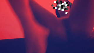 FUCK IN A RED LIGHTED ROOM, CUM IN MOUTH