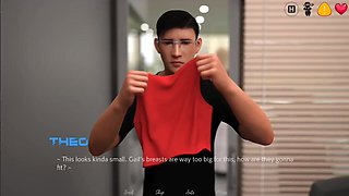 Step Sister Conversation with Office Guy