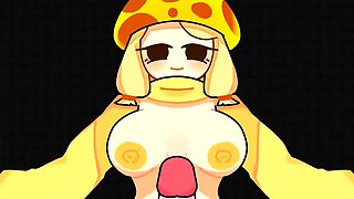 Hentai chick enjoys anal sex at the gym