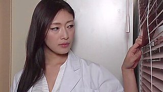 Reiko Kobayakawa &amp; Aoi Shirosaki tmhk-007 lesbian strapon stockings nurse japanese jav nylon censored