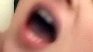 Cute Karina Kay Trades Sucking a Lollipop for Big Cock