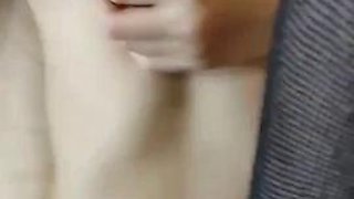 China live broadcast pussy breaking close-up begging for fuck, first-person perspective blowjob, grabbing big fat ass from behind and banging hard: Blowjob, Amateur  Asian Porn
