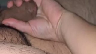 Step mom hand will be a strong handjob for her step son