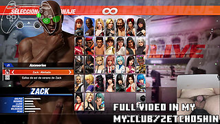 A GUY IN BALLS IN DOA6 CHAPTER 2: ZACK