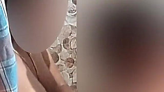 Indian Husband & Wife Bathing Together Naked in Bathroom