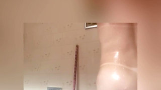I recorded my maid taking a shower