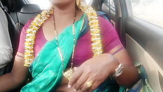 Step Dad Angry Daughter in Law Car Sex Telugu Crazy Dirty Talks. Part -2