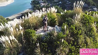 Admin Kink - Cute Blonde Girl Blowjob, Fucking And Facial Outdoor Near Beach