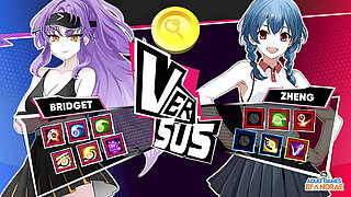 Ep9: Hentai Scenes with Lina and Zheng - Academy Love Saga: Tennis Angels Ex