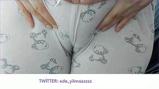 Turkish Camel Toe Masturbation