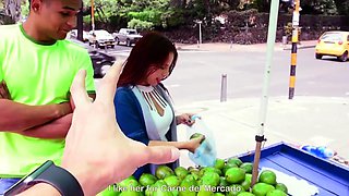 Hot Latina Marly Romero Receives Warm Jizz On Her Glasses After Intense Sex - CARNE DEL MERCADO