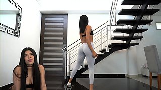 Glamour amateur striptease