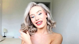 Blonde Latina Babe's Solo Webcam Show