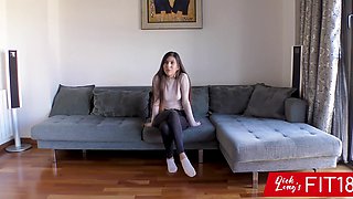 Flexible Anya Krey fucked during porn casting - Fit 18