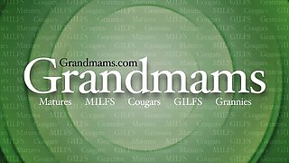 BBW Granny playing with Her Big Titties and Hairy Pussy at GrandMams