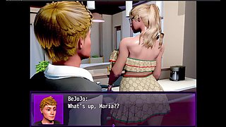 3D animated fun with my stepmom in a wild sex game