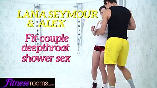 Gym rooms stunning russian Lana Seymour hot Face Fuck