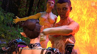 Visual hentai, small teen, 3d small