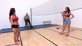 Stroke Work With Johnny Sins, Jenna Presley, Aleksa Nicole, Brandy Aniston - Brazzers