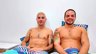 Tattooed Australian Gay Loves Rough Sex