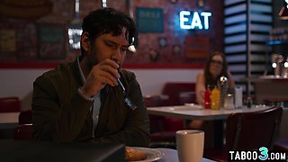 Desperate babe saved the family business