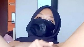 Jilbab Sange Pulang Sekolah Colok Memek