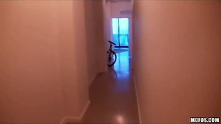 Cheating blondie gets caught fingering and gets help cumming