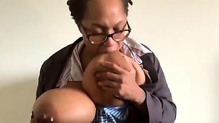 Hot Black Maid Does Some Webcam Black and Ebony