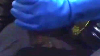 Hard on Her Gloves