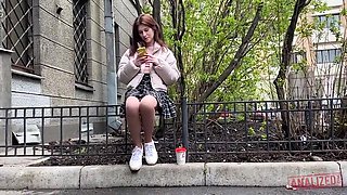 Hot Pearl: Horny Russian Fuck Doll Gets Her Asshole Drilled