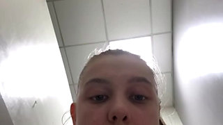 A sweaty Latina gets fucked hard after workout