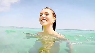 Alisa Naked In Ibiza
