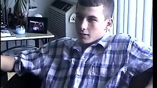 Straight Boy Boston Beating Off