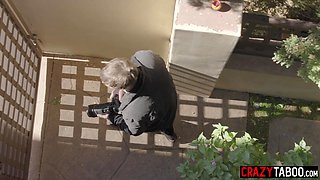 Perverted big butt teenage blowing and fucks