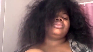 In the shower out the shower