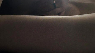 Husband fingering my pussy then fucks and cums on me