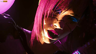 Rita Wheeler in All Sex Scenes Cyberpunk 2077 Skye Sex Scenes [18+] + Joy Toy Hot Scenes Sex Mod