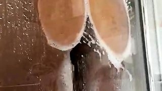 Big boobs milf masturbates with her dildo