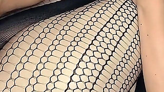 Stepmom MILF Latina Cheats on Husband in Lingerie and Heels with Hard Pussy Creampie