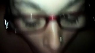 Brunette Amateur BlowJob with Facial Finish
