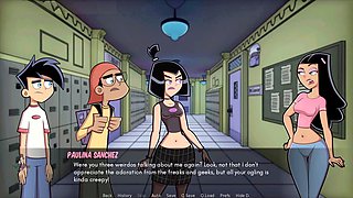 Thicc-thighed mommy with big boobs and a big ass brings manga vibes to life