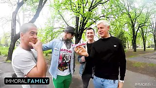 Matt and Porno's gangbang scene