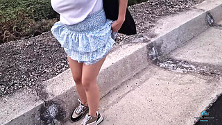 POV: Match by Tinder and sex after 10 minites in public!!!