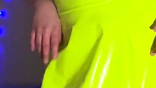 Plastic Bag Domination in Latex Minidress POV