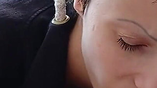 I Punished My Girlfriend and Made Her Kneel to Watch Another Girl Lick My Pussy