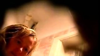stepmom's toilet visit (spy cam)