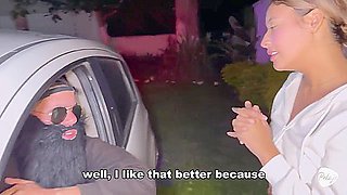 A Lost Innocent Girl Is Rescued By Old Uber Driver And He Cums In Her Mouth / Alix Vlogs - Dr Pov