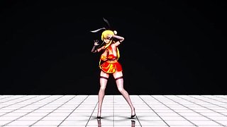 Hentai chick enjoys anal sex at the gym